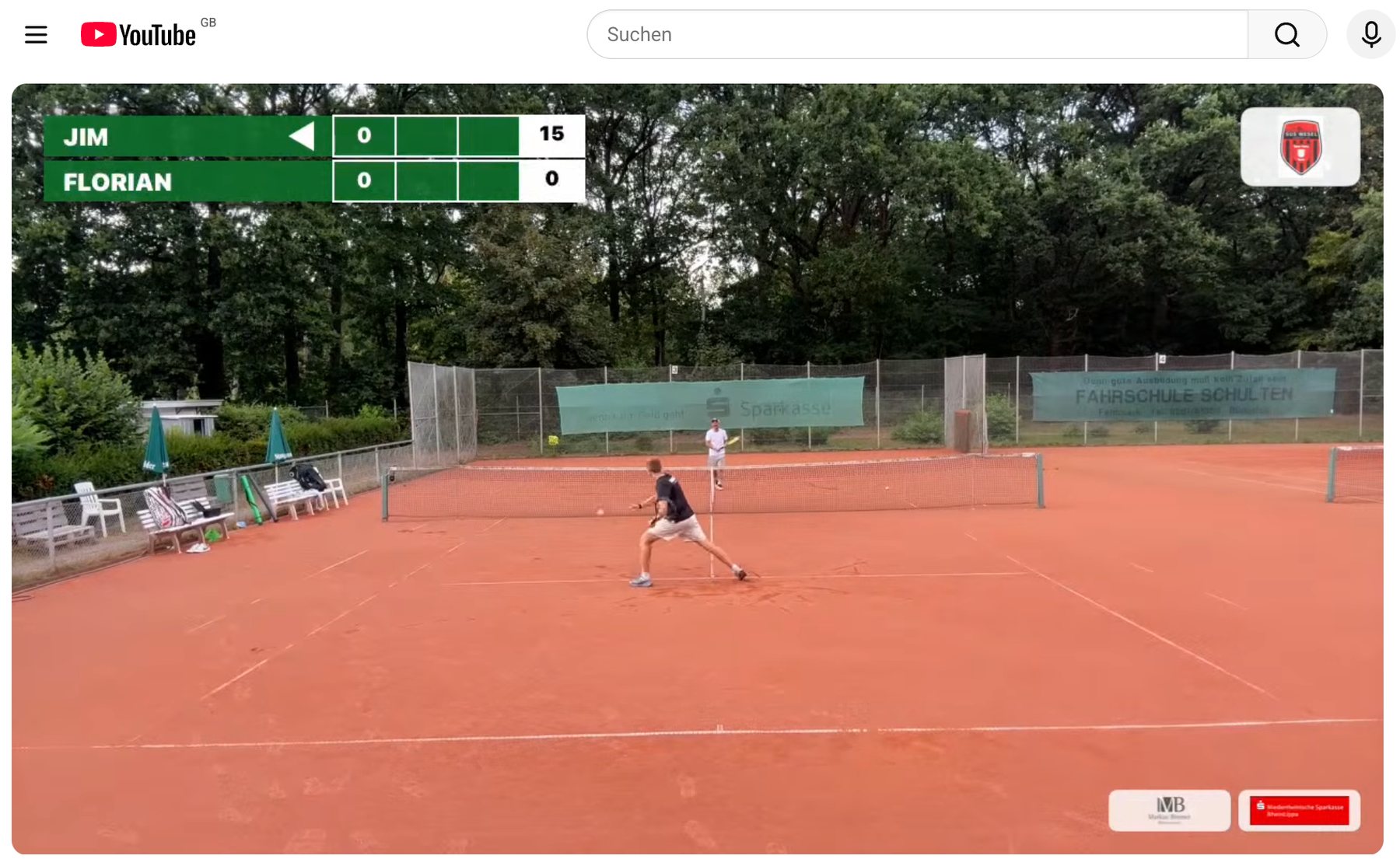 10isTime Livestream mit Live-Spielstand und Branding